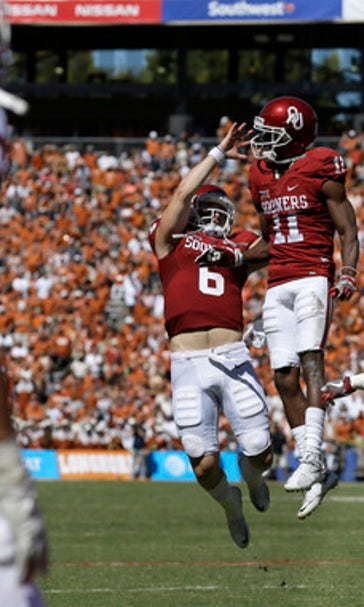 Deep with Dede: Oklahoma QB Mayfield has new deep threat